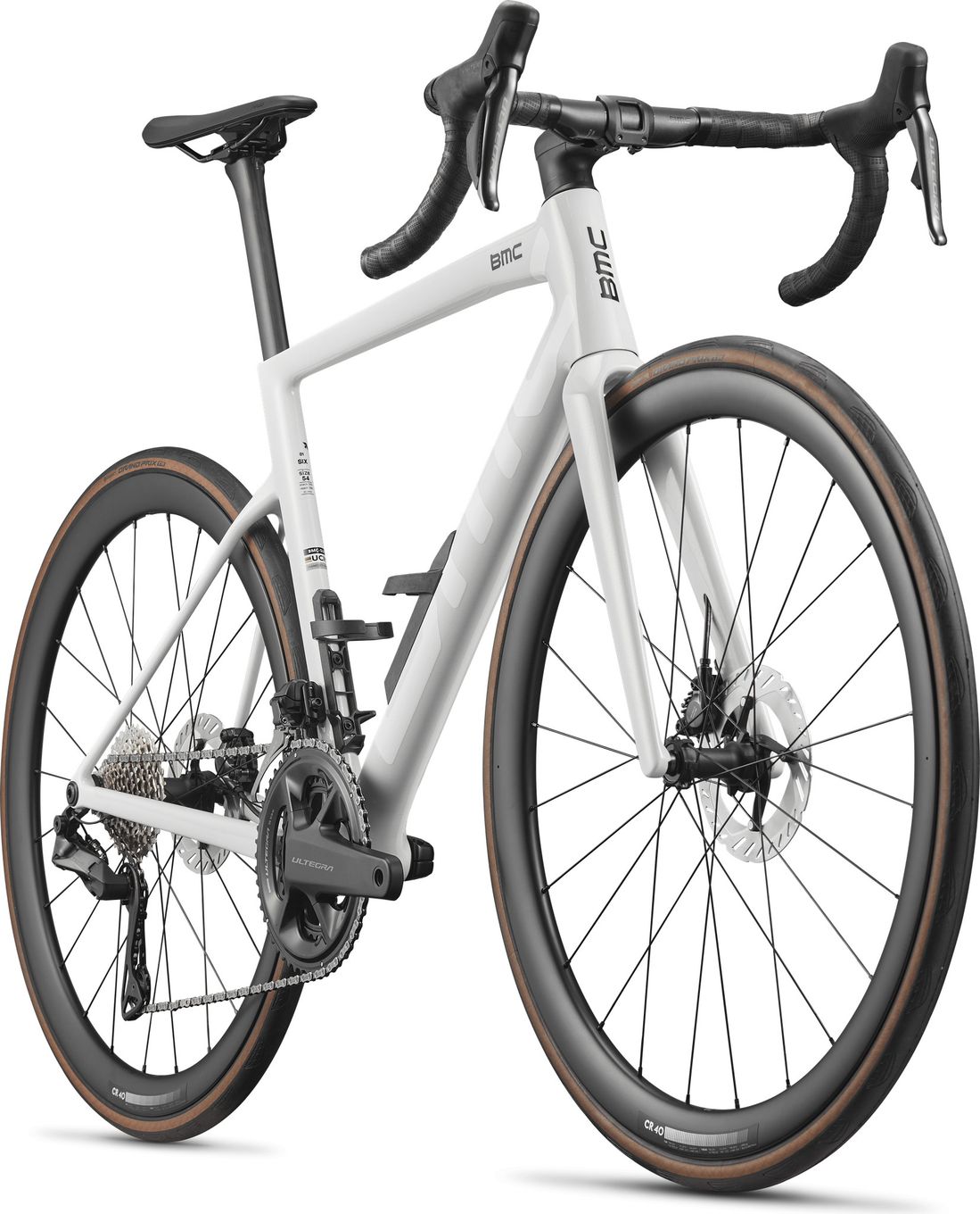 Vélo de Route BMC Teammachine SLR 01 Six Shimano Ultegra Di2 12V 700 mm Blanc 2027