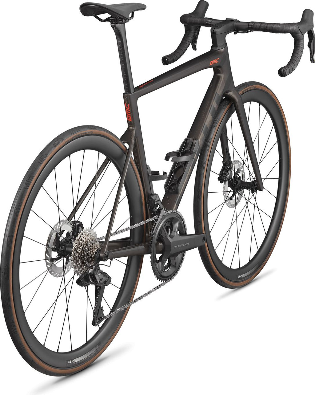 Vélo de Route BMC Teammachine SLR 01 Six Shimano Ultegra Di2 12V 700 mm Carbone à Paillettes Rouges 2027