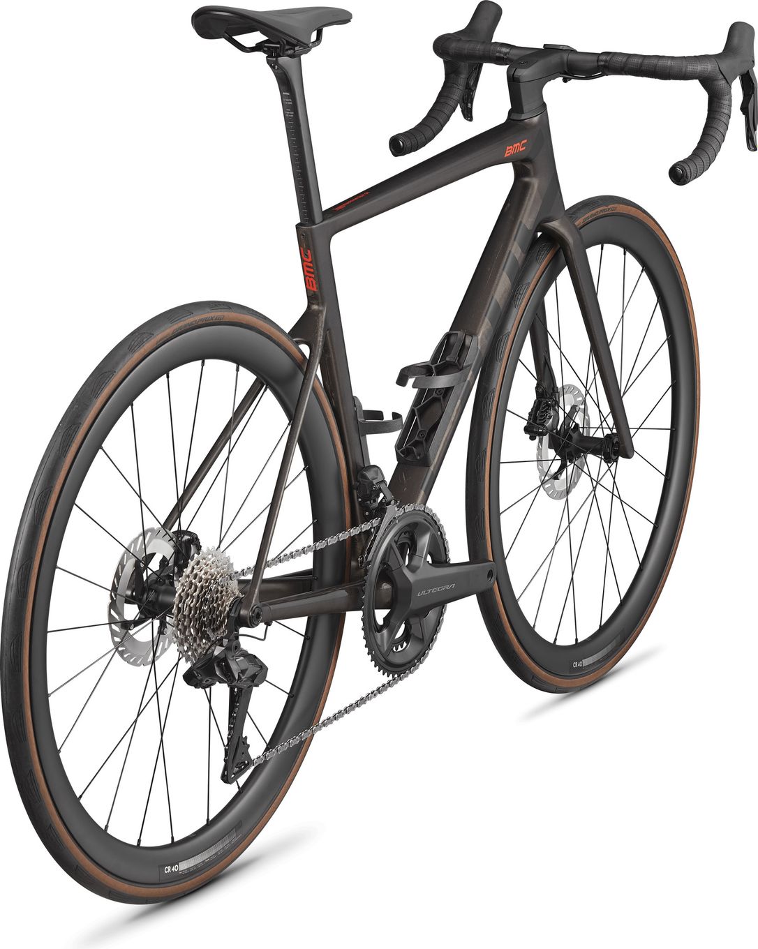 Vélo de Route BMC Teammachine SLR 01 Six Shimano Ultegra Di2 12V 700 mm Carbone à Paillettes Rouges 2027