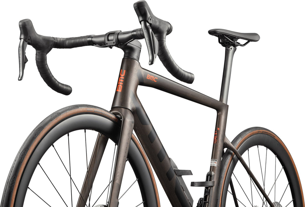 Vélo de Route BMC Teammachine SLR 01 Six Shimano Ultegra Di2 12V 700 mm Carbone à Paillettes Rouges 2027