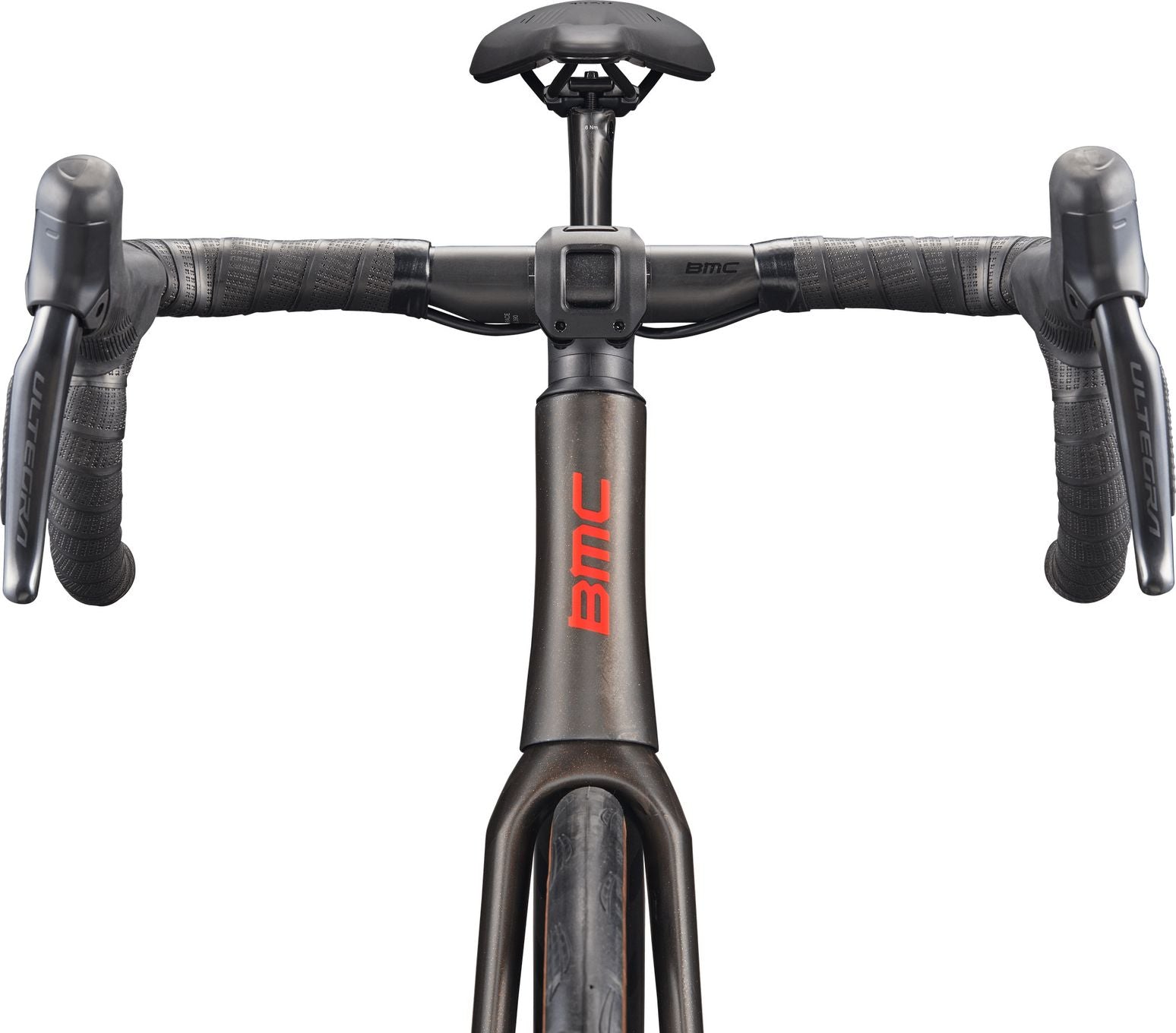 Vélo de Route BMC Teammachine SLR 01 Six Shimano Ultegra Di2 12V 700 mm Carbone à Paillettes Rouges 2027
