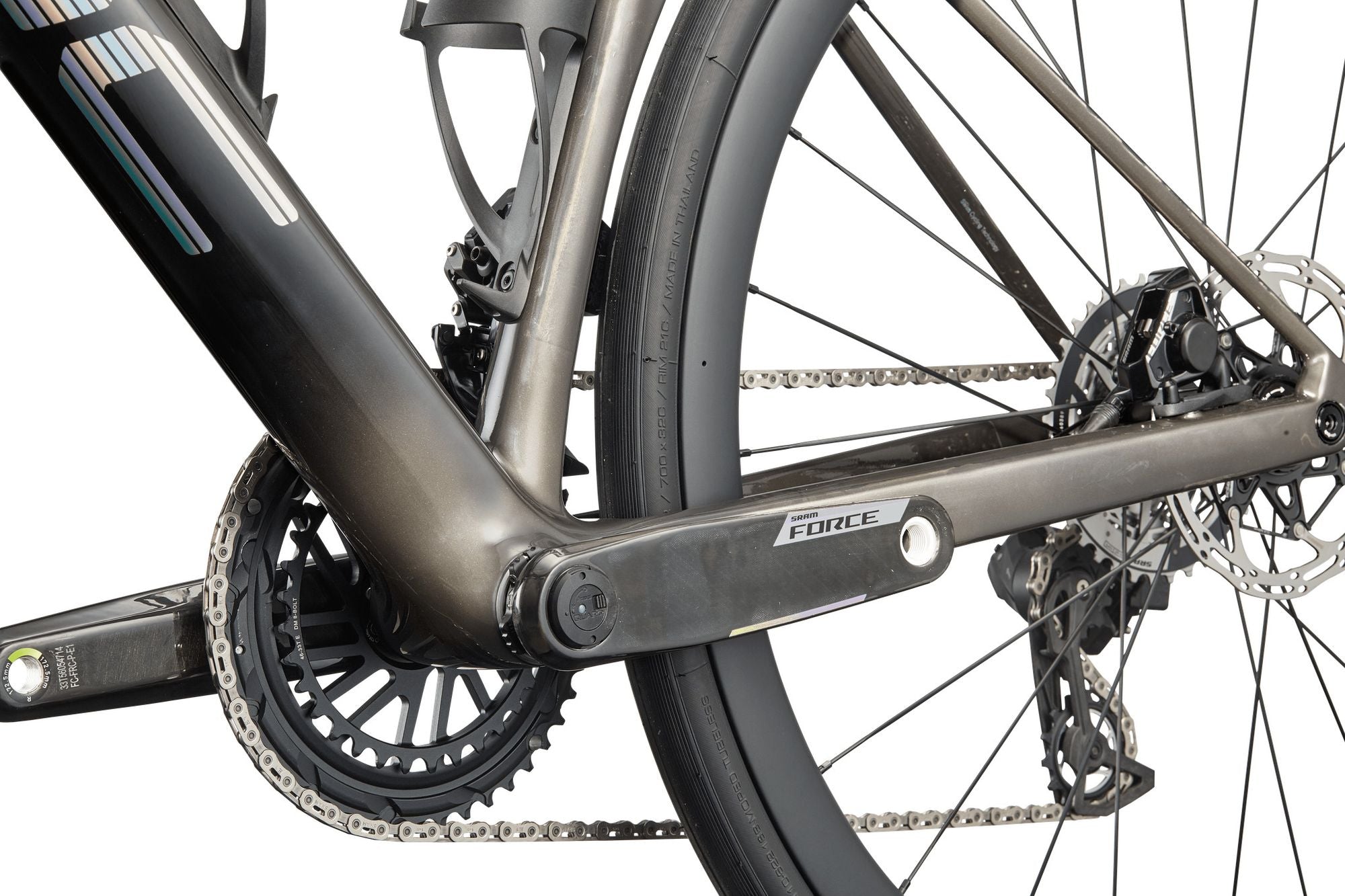 Vélo de Route BMC Roadmachine 01 Two Sram Force AXS 12V 700 mm Noir Carbone 2027