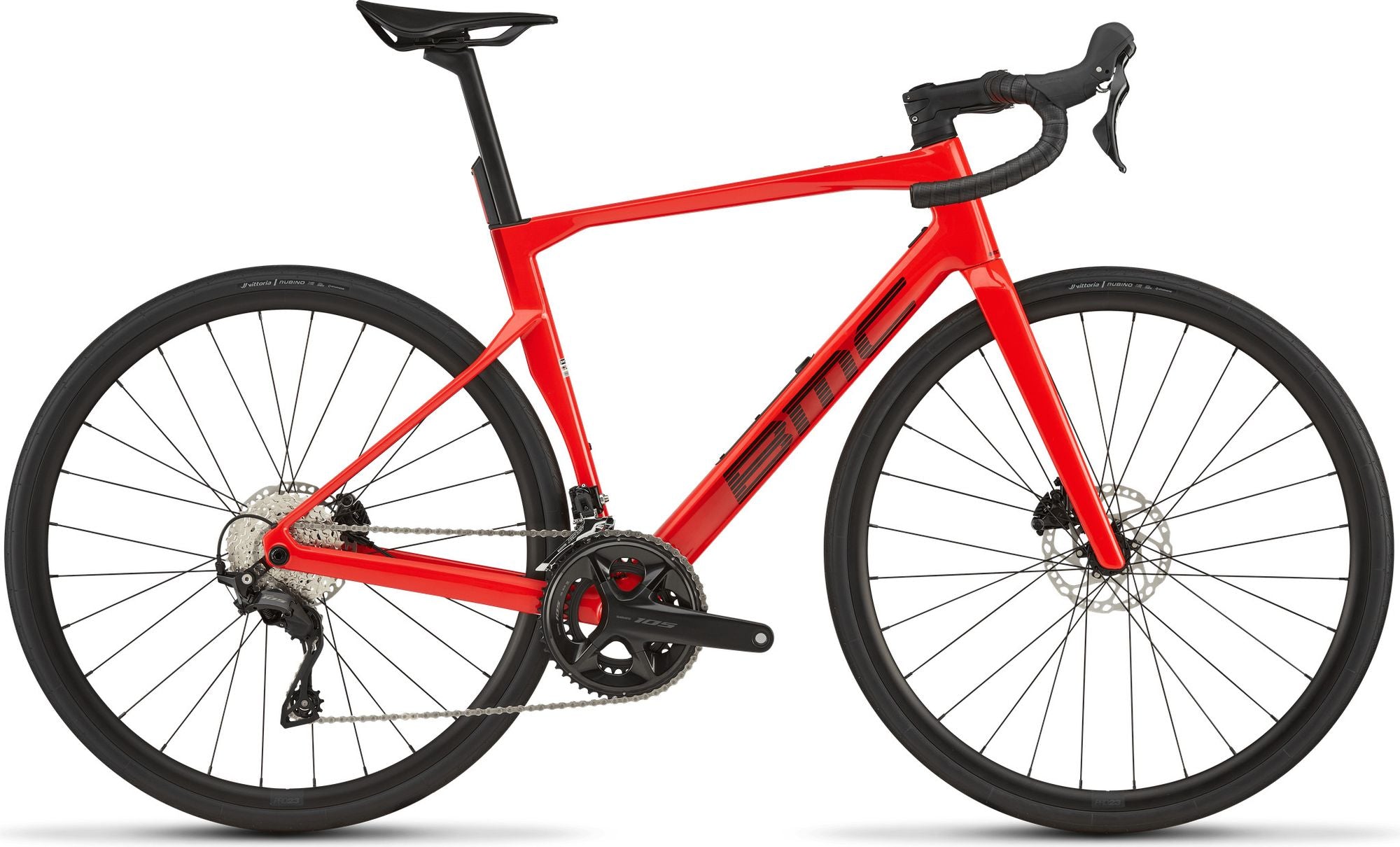 Vélo de Route BMC Roadmachine Three Shimano 105 12V 700 mm Rouge/Noir 2027