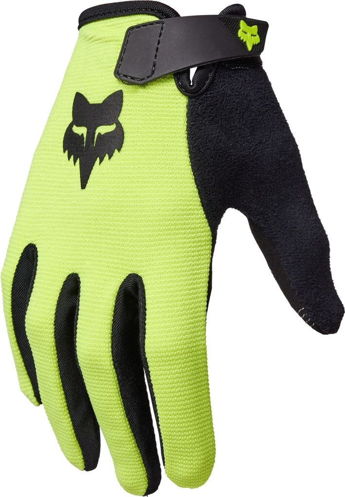Gants Longs Enfant Fox Ranger Jaune/Noir - Produit Reconditionné