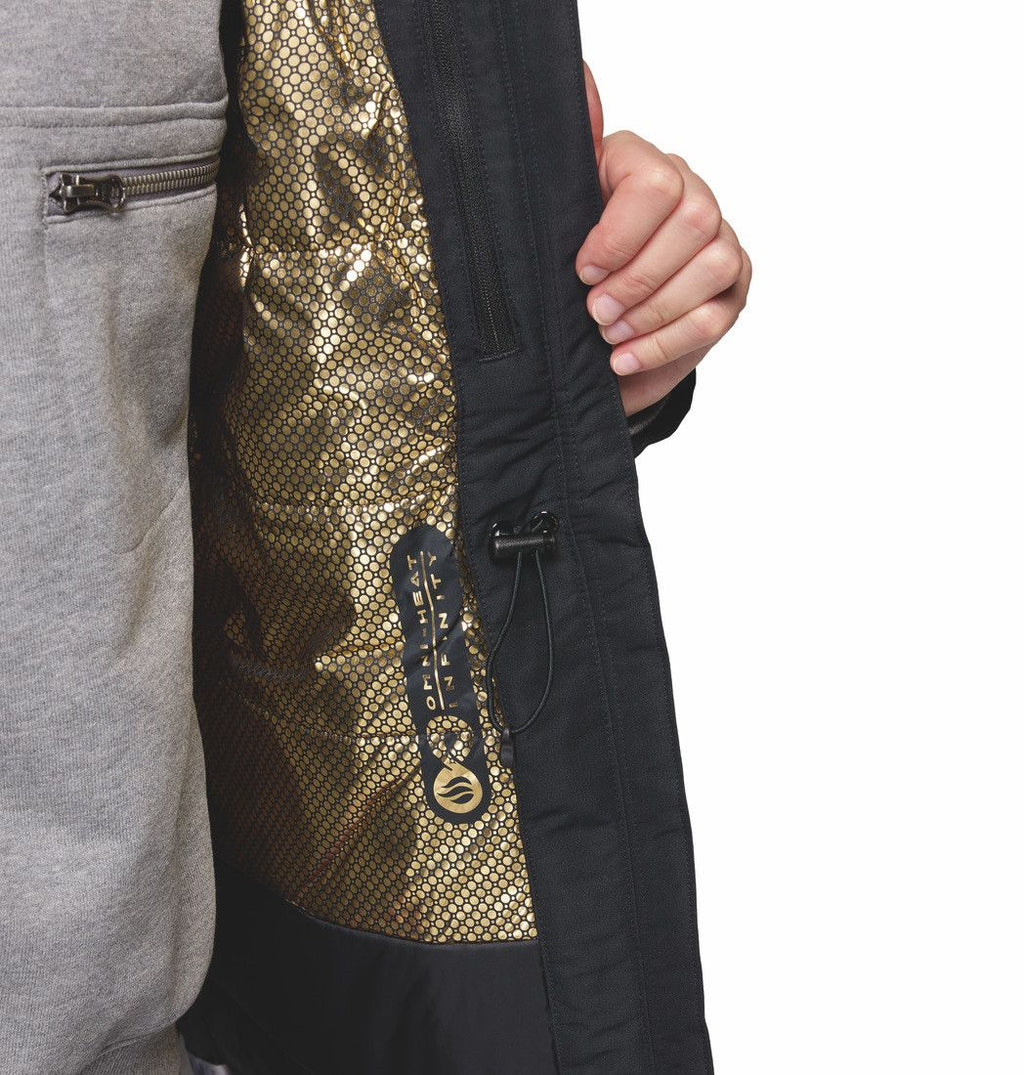 Parka Imperméable à Capuche Femme Columbia Pulaski Noir T.L - Produit Reconditionné