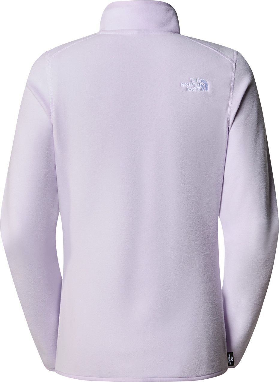 Polaire Femme The North Face 100 Glacier 1/4 Zip Rose T.S - Produit Reconditionné