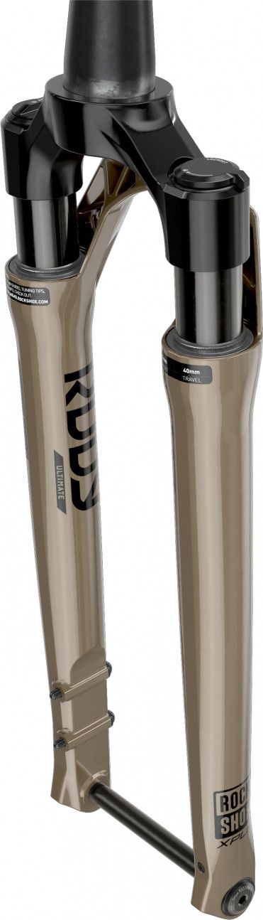 Fourche Rockshox Rudy Ultimate XPLR 700c | 12x100 mm | Offset 45 | Beige Kwiqsand 30mm - Produit Reconditionné
