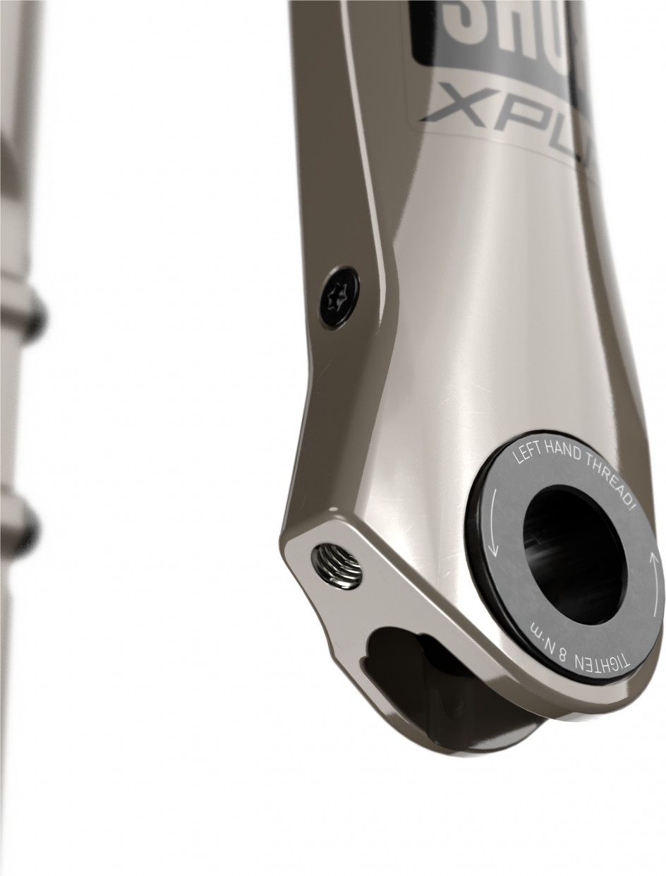 Fourche Rockshox Rudy Ultimate XPLR 700c | 12x100 mm | Offset 45 | Beige Kwiqsand 30mm - Produit Reconditionné