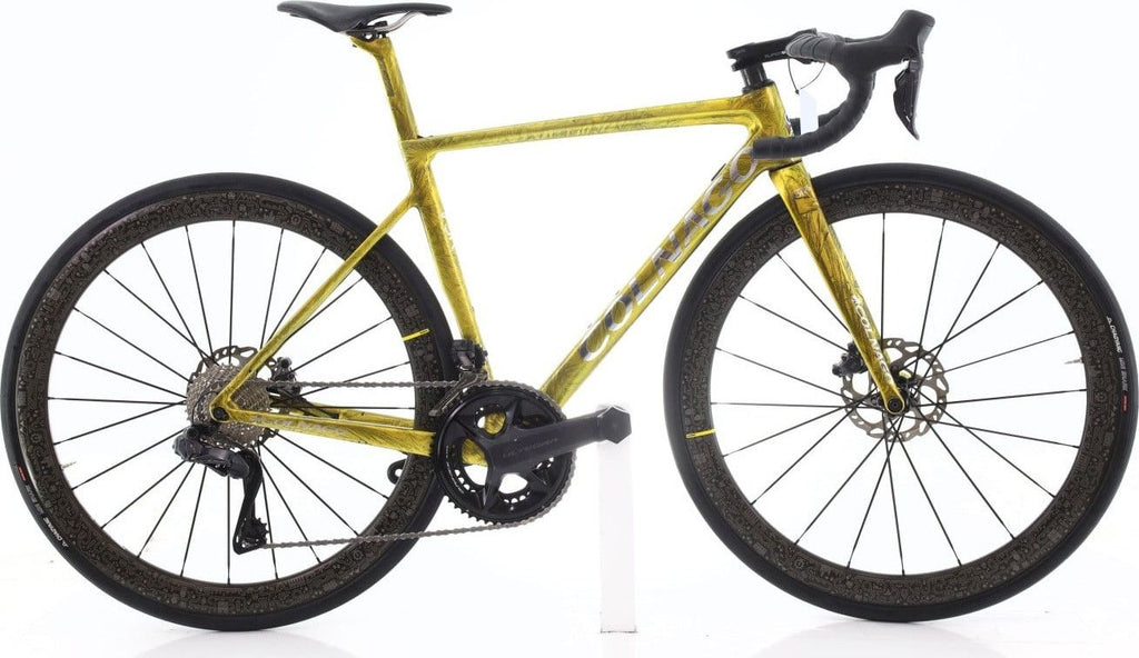 Produit reconditionné · Colnago V3 RS Frozen Di2 12V · Jaune / Vélo de route | Très bon état