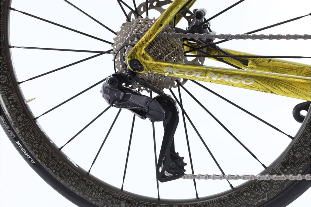 Produit reconditionné · Colnago V3 RS Frozen Di2 12V · Jaune / Vélo de route | Très bon état