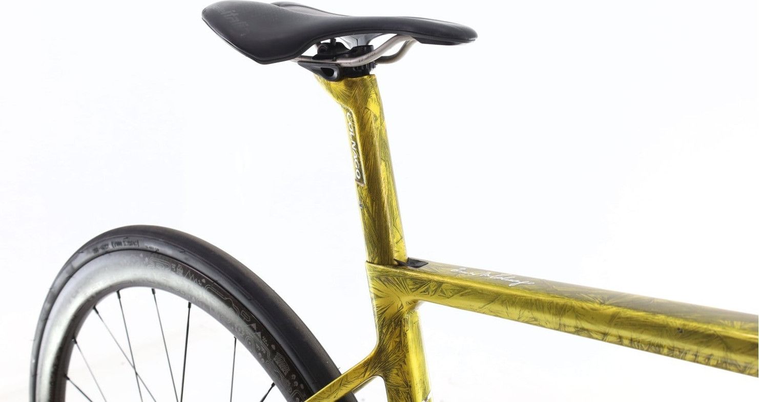 Produit reconditionné · Colnago V3 RS Frozen Di2 12V · Jaune / Vélo de route | Très bon état