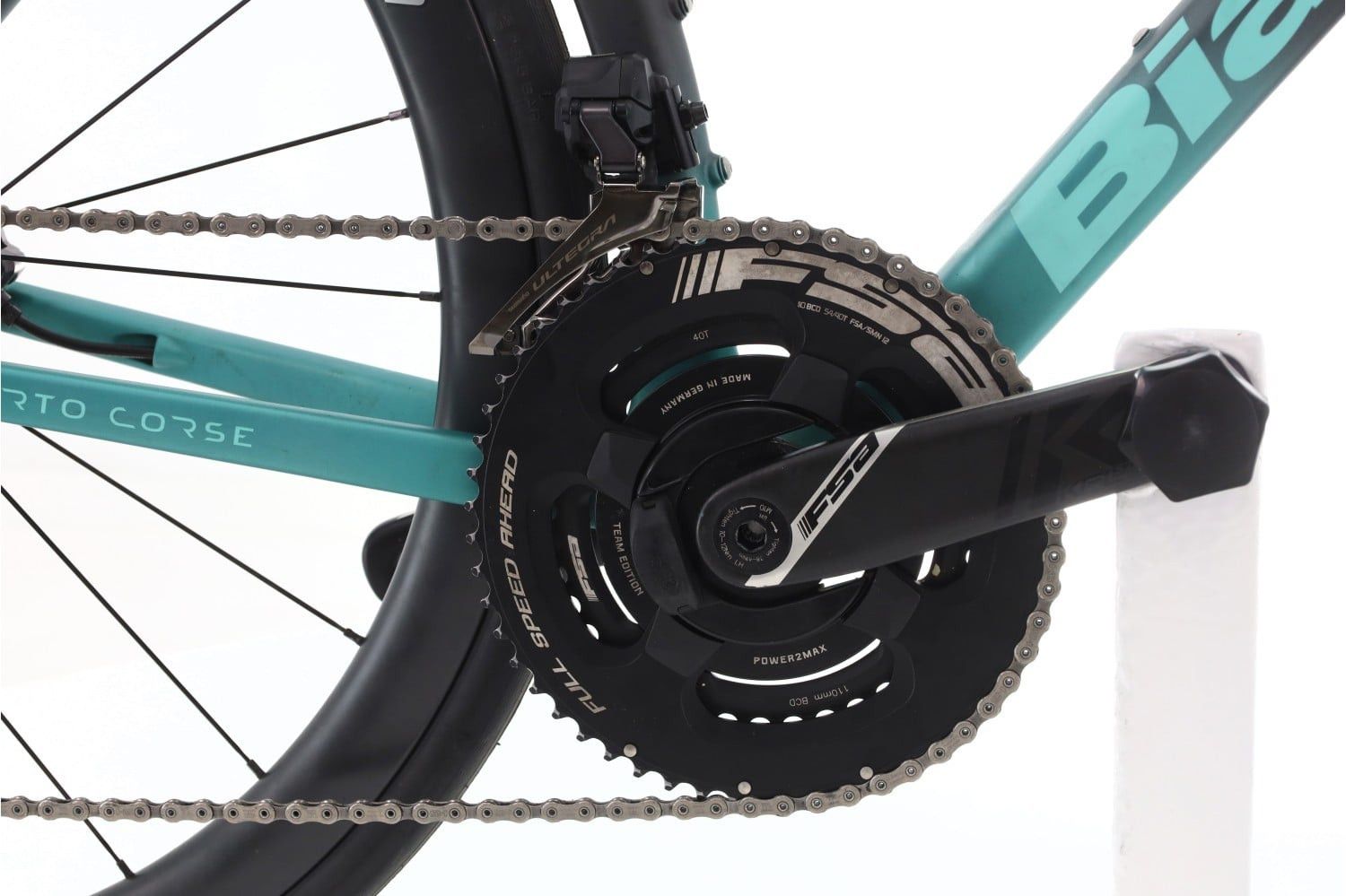 Produit reconditionné · Bianchi Specialissima Di2 12V · Noir / Vélo de route | Très bon état