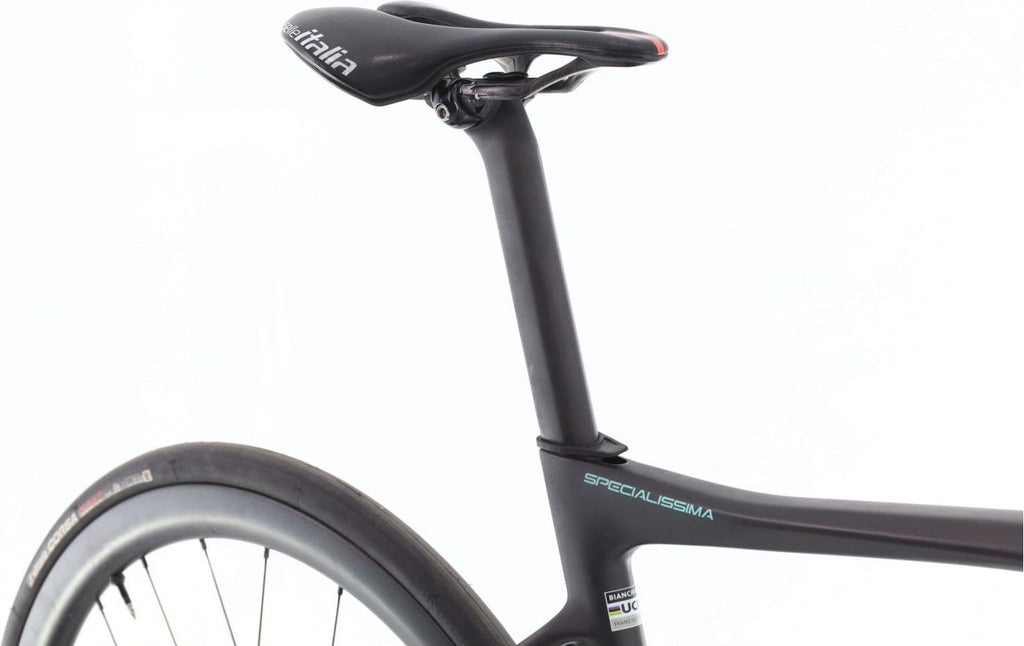 Produit reconditionné · Bianchi Specialissima Di2 12V · Noir / Vélo de route | Très bon état