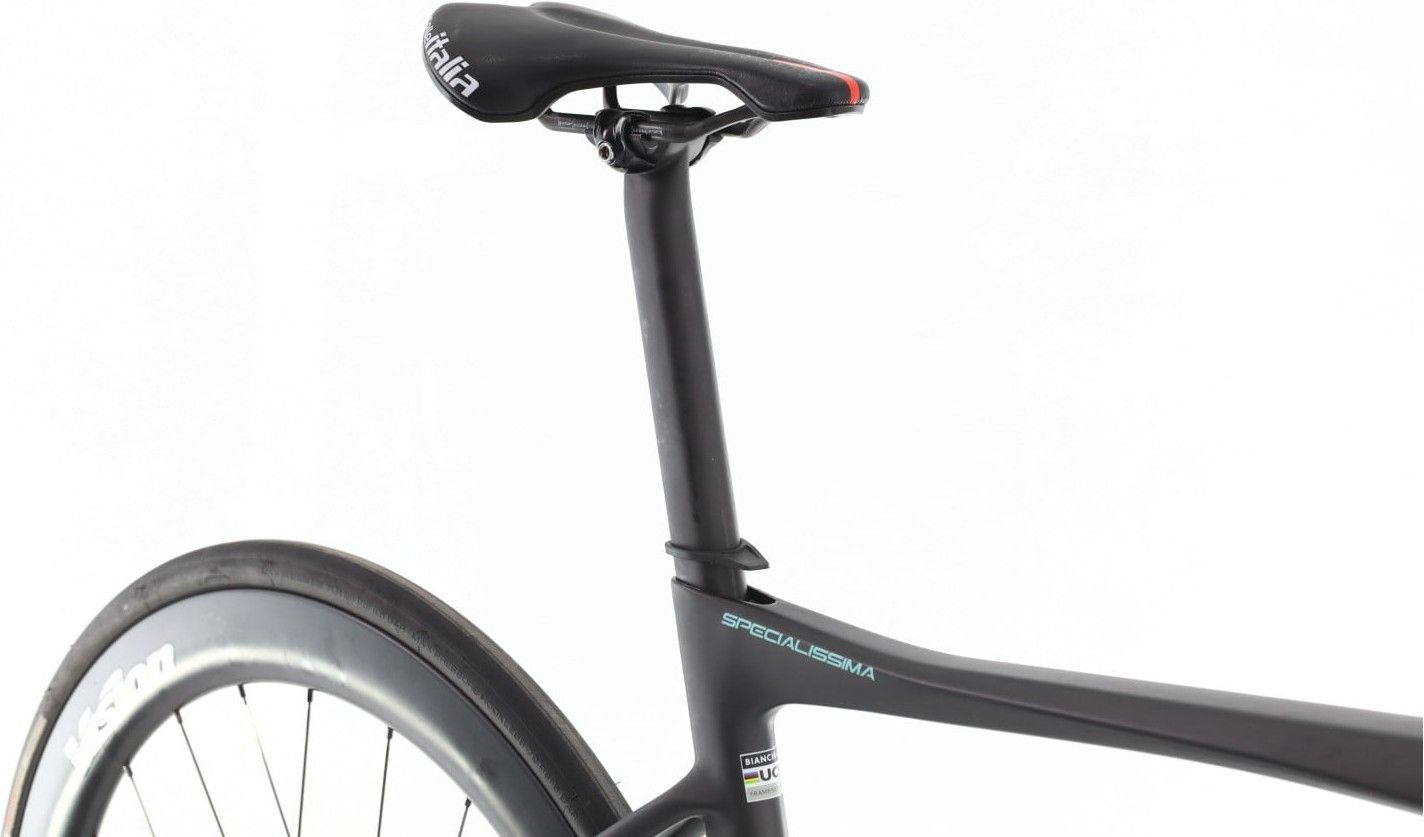Produit reconditionné · Bianchi Specialissima Arkea Team Di2 12V · Noir / Vélo de route | Très bon état