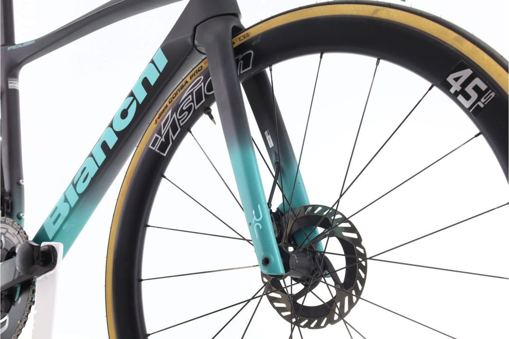 Produit reconditionné · Bianchi Specialissima Di2 12V · Noir / Vélo de route | Très bon état