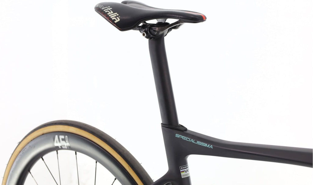 Produit reconditionné · Bianchi Specialissima Di2 12V · Noir / Vélo de route | Très bon état