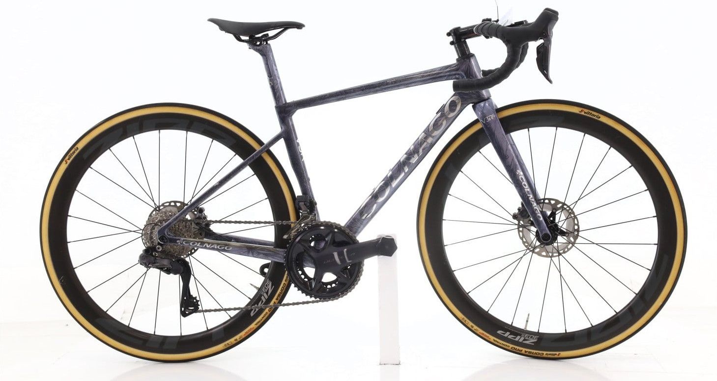 Produit reconditionné · Colnago V3 RS Frozen Di2 12V · Gris / Vélo de route | Très bon état
