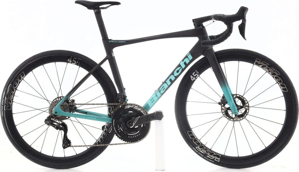 Produit reconditionné · Bianchi Specialissima Di2 12V · Gris / Vélo de route | Très bon état