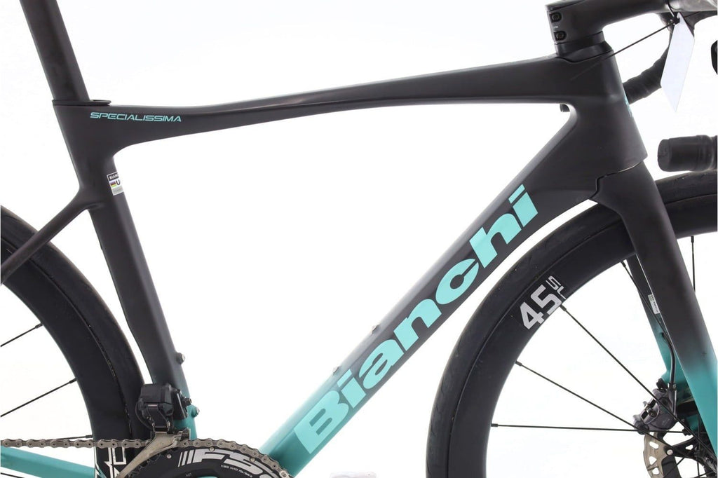 Produit reconditionné · Bianchi Specialissima Di2 12V · Gris / Vélo de route | Très bon état