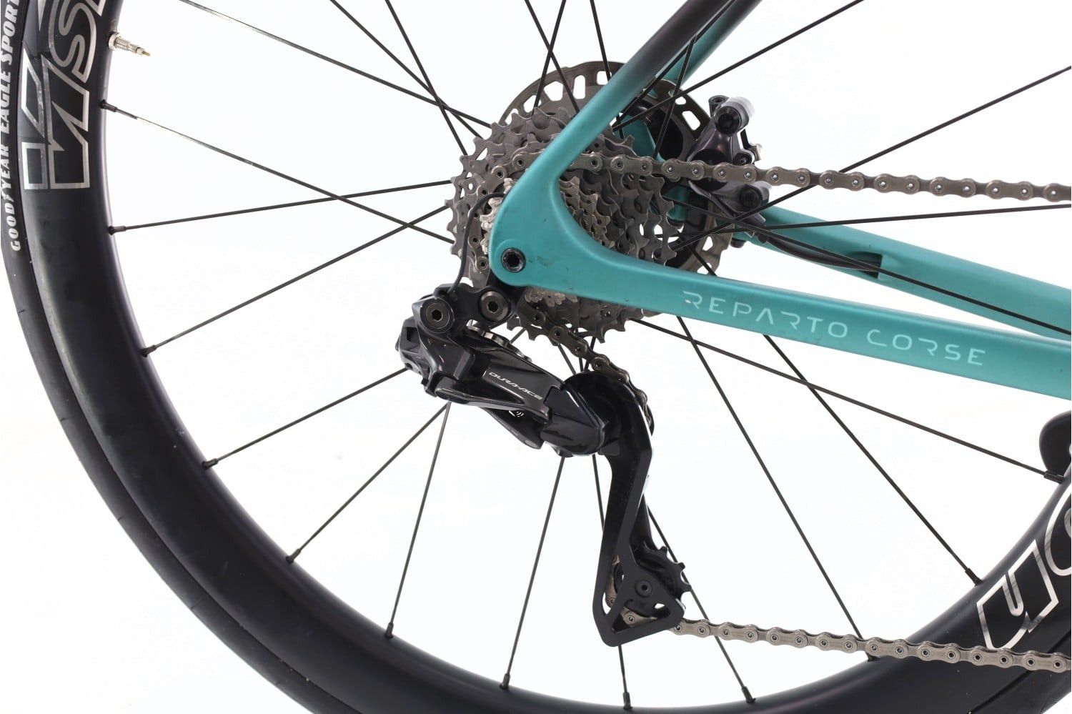 Produit reconditionné · Bianchi Specialissima Di2 12V · Gris / Vélo de route | Très bon état