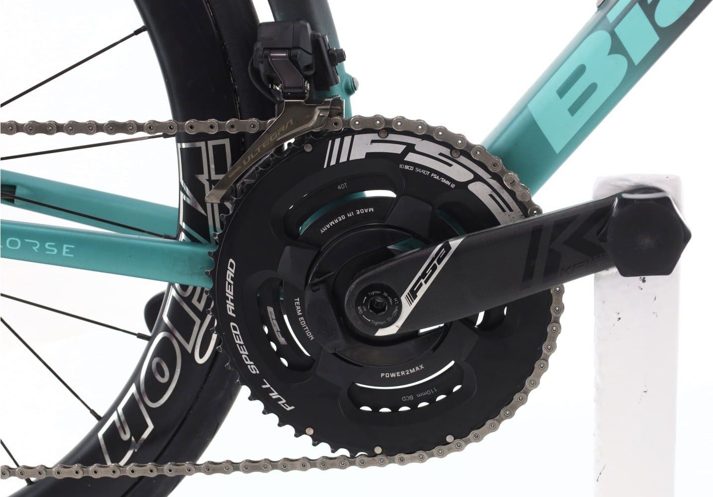 Produit reconditionné · Bianchi Specialissima Di2 12V · Gris / Vélo de route | Très bon état