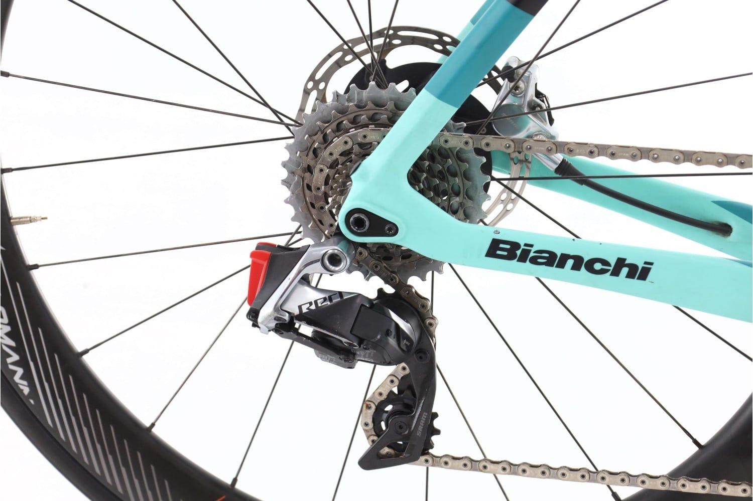Produit reconditionné · Bianchi Oltre XR4 Arkea Team AXS 12V · Noir / Vélo de route | Très bon état
