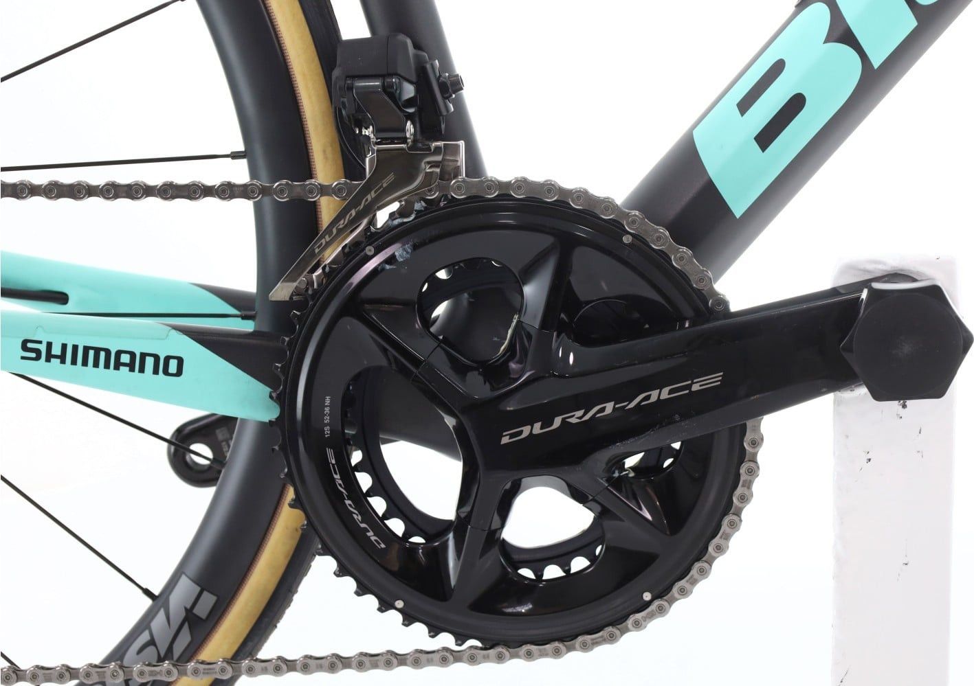 Produit reconditionné · Bianchi Specialissima Arkea Team Di2 12V · Noir / Vélo de route | Très bon état
