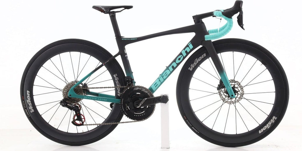 Produit reconditionné · Bianchi Specialissima Arkea Team Di2 12V · Noir / Vélo de route | Très bon état