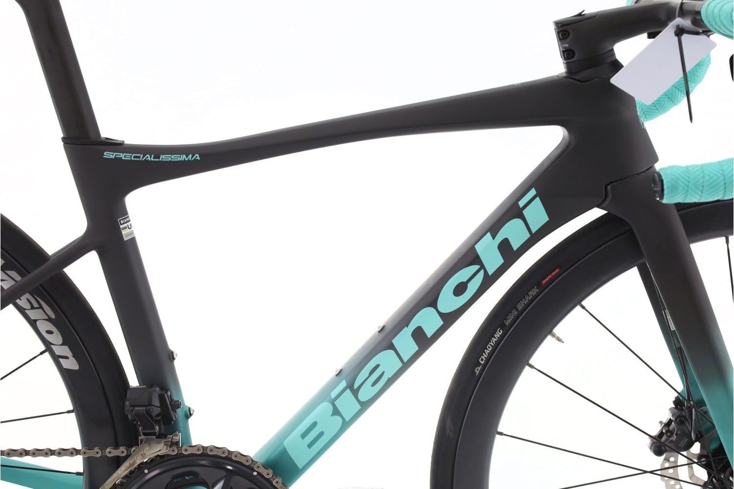 Produit reconditionné · Bianchi Specialissima Di2 12V · Noir / Vélo de route | Très bon état