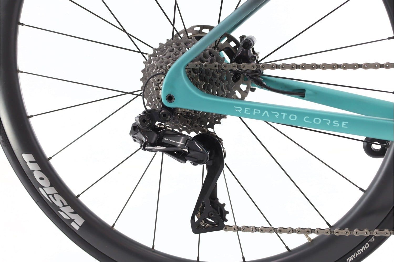 Produit reconditionné · Bianchi Specialissima Di2 12V · Noir / Vélo de route | Très bon état
