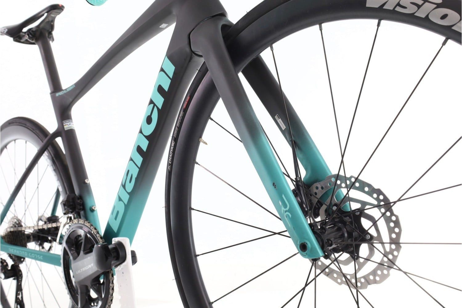 Produit reconditionné · Bianchi Specialissima Di2 12V · Noir / Vélo de route | Très bon état