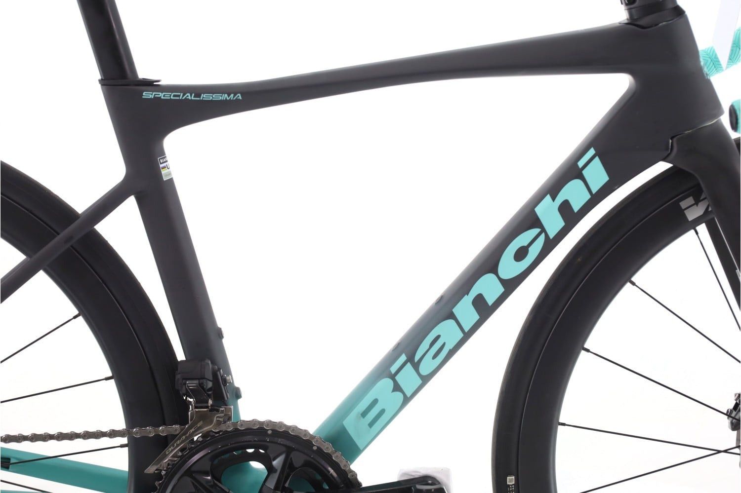 Produit reconditionné · Bianchi Specialissima Di2 12V · Noir / Vélo de route | Très bon état