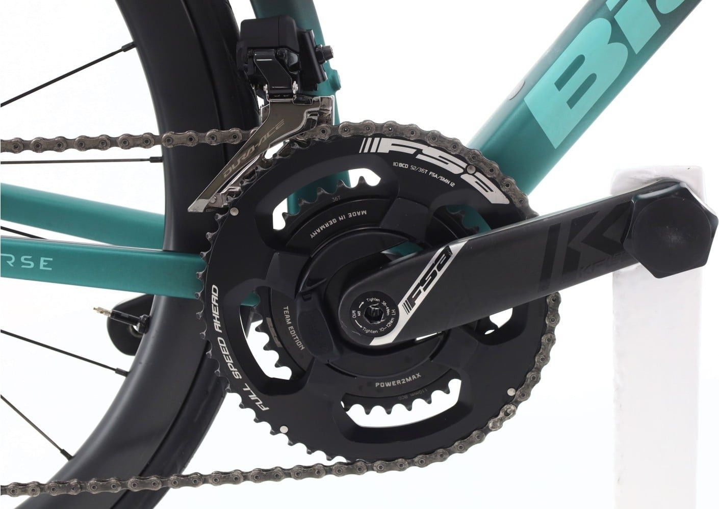 Produit reconditionné · Bianchi Specialissima Di2 12V · Noir / Vélo de route | Très bon état