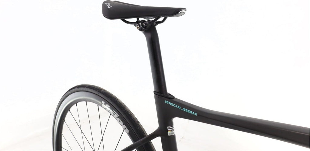 Produit reconditionné · Bianchi Specialissima Di2 12V · Noir / Vélo de route | Très bon état