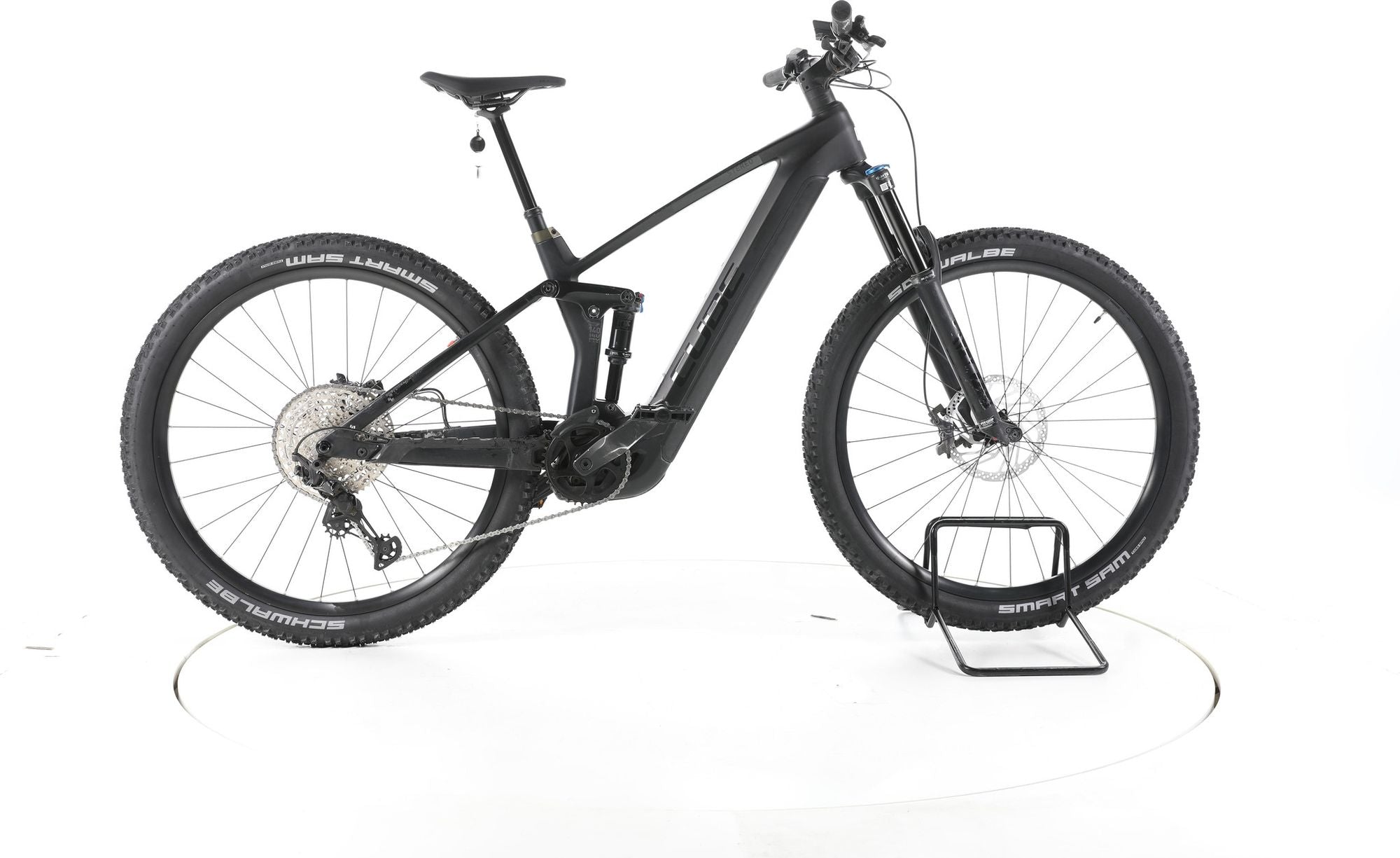 Produit reconditionné - Cube Stereo Hybrid 140 HPC SLX Fully E-Bike Carbon - Très Bon Etat