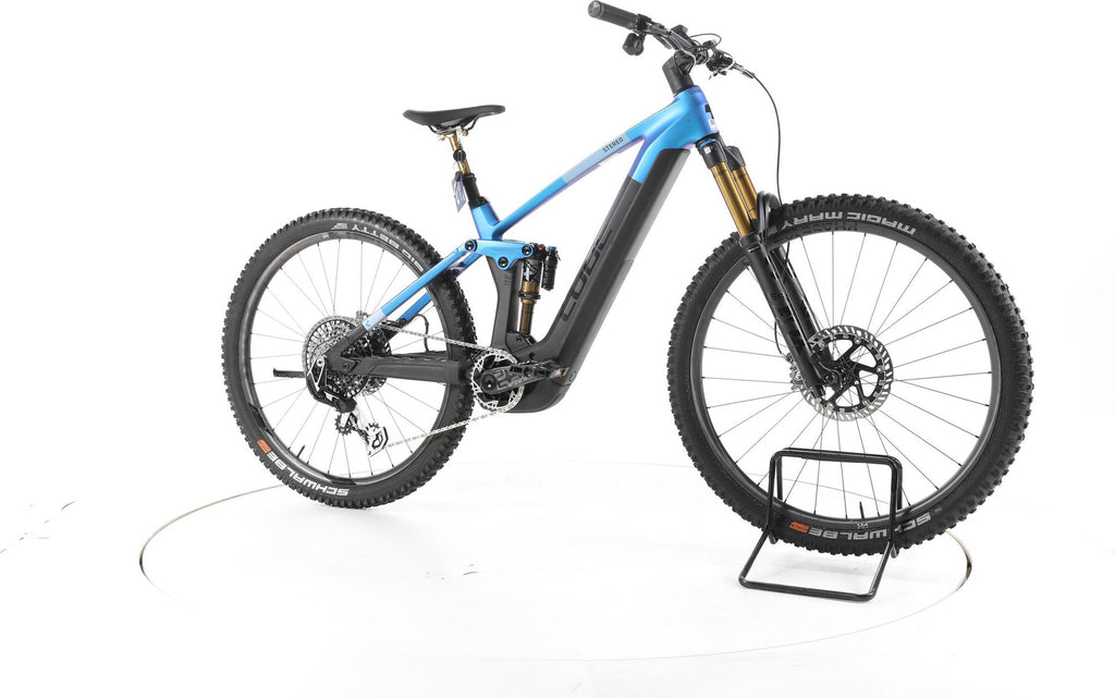 Produit reconditionné - Cube Stereo Hybrid 140 HPC SLT Fully E-Bike Carbon  - Très Bon Etat