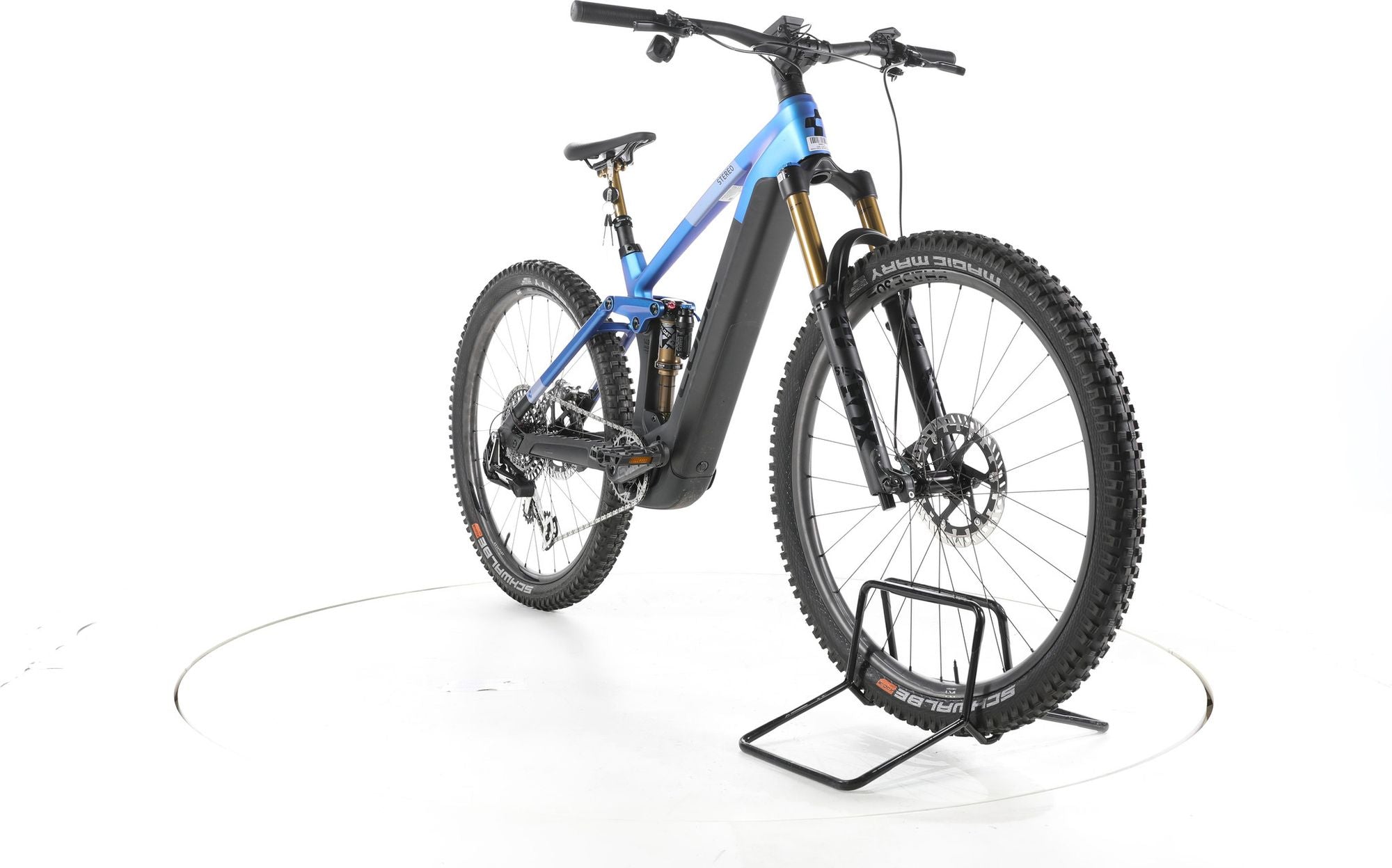 Produit reconditionné - Cube Stereo Hybrid 140 HPC SLT Fully E-Bike Carbon  - Très Bon Etat