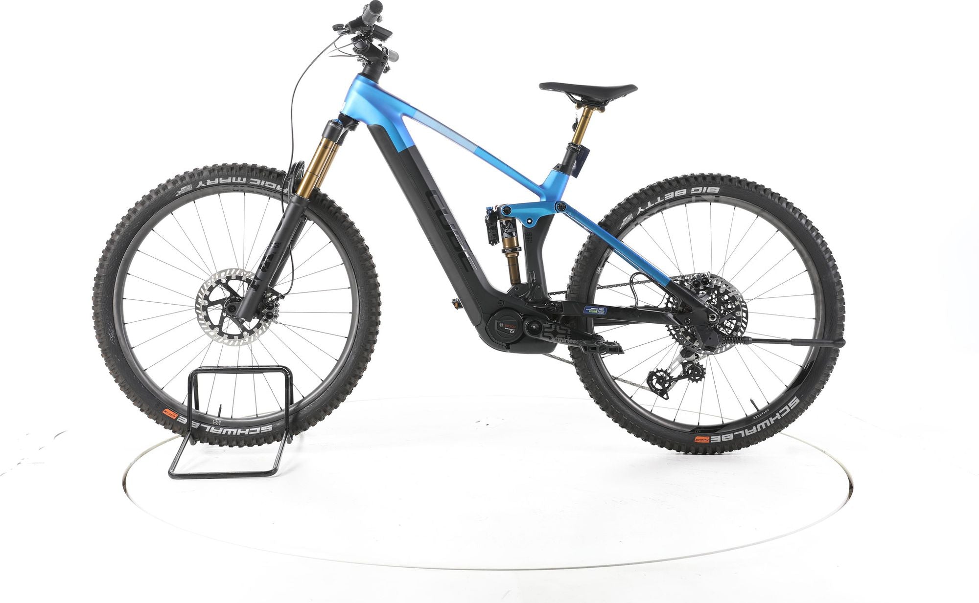 Produit reconditionné - Cube Stereo Hybrid 140 HPC SLT Fully E-Bike Carbon  - Très Bon Etat