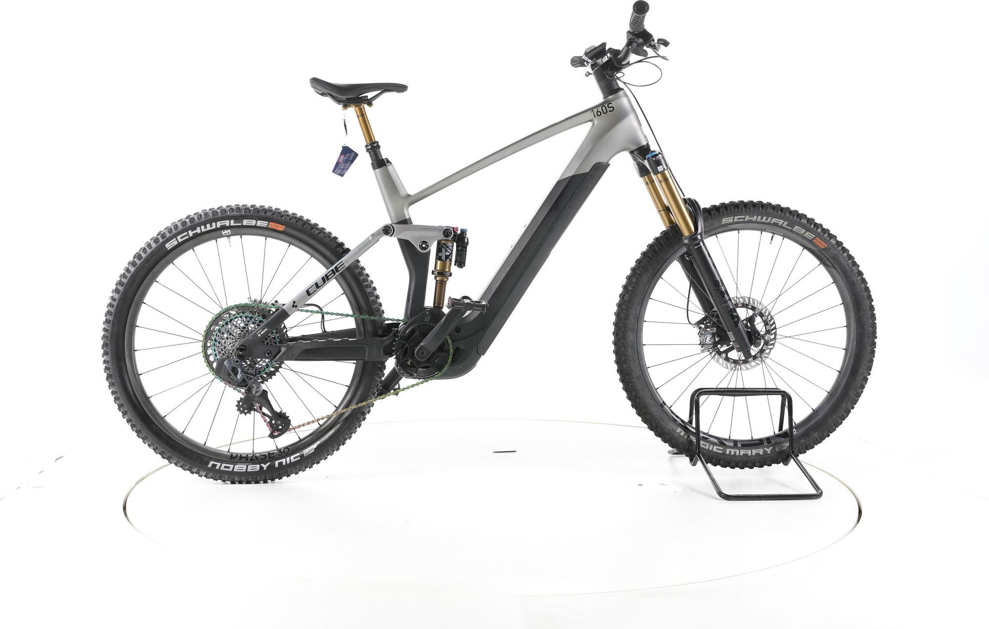 Produit reconditionné - Cube Stereo Hybrid 160 HPC SLT Fully E-Bike Carbon - Très Bon Etat