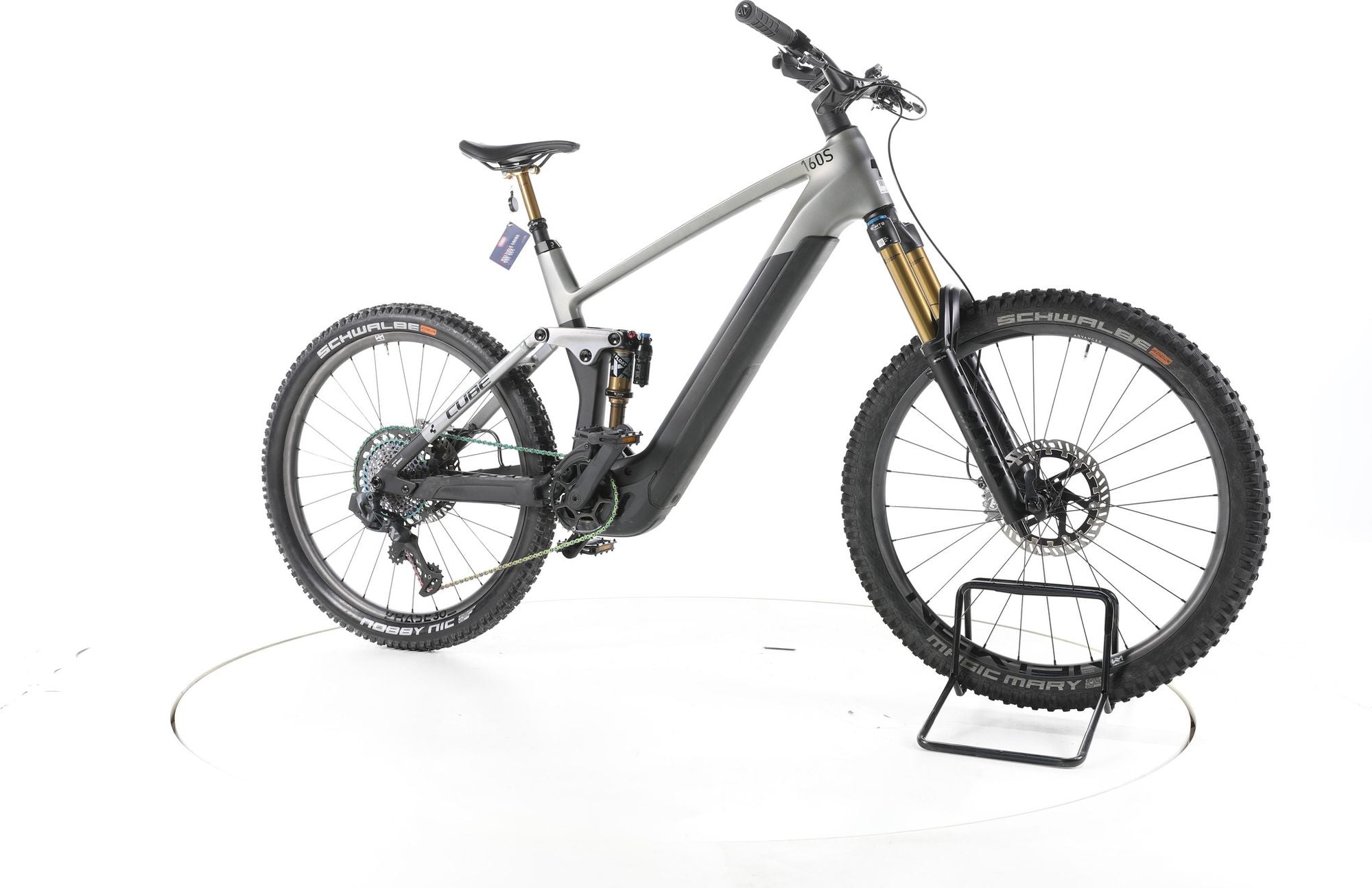 Produit reconditionné - Cube Stereo Hybrid 160 HPC SLT Fully E-Bike Carbon - Très Bon Etat