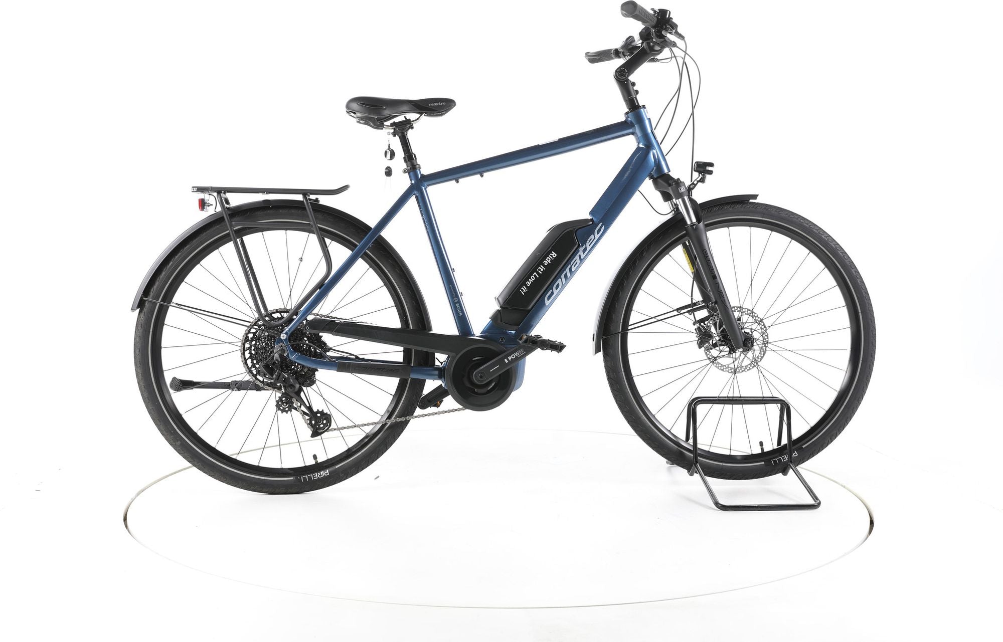 Produit reconditionné - Corratec E-Power Urban 28 Trekking E-Bike - Très Bon Etat
