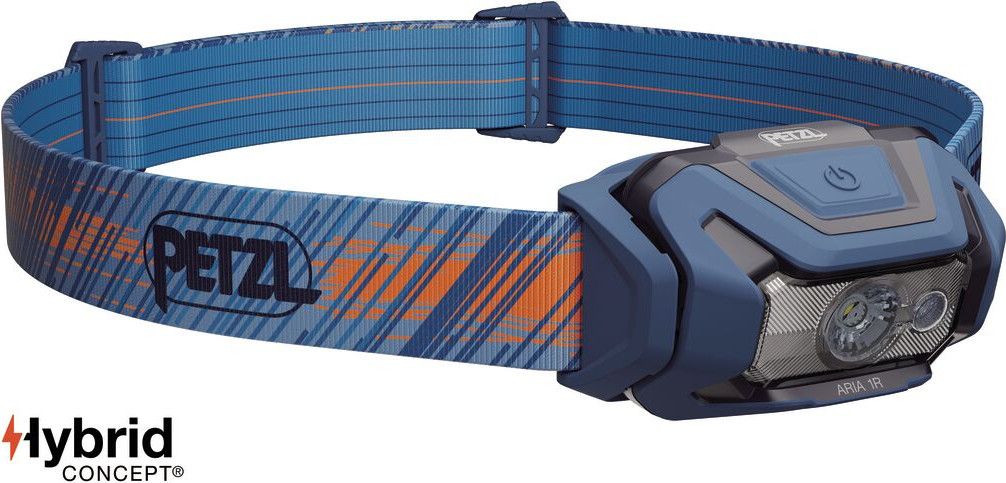 Lampe Frontale Petzl Aria 1R RGB 475 Lumens Bleu