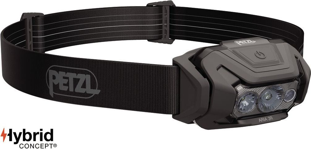 Lampe Frontale Petzl Aria 2R RGB 625 Lumens Noir