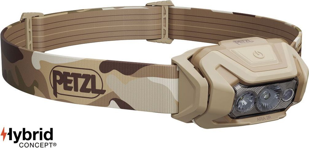Lampe Frontale Petzl Aria 2R RGB 625 Lumens Camo