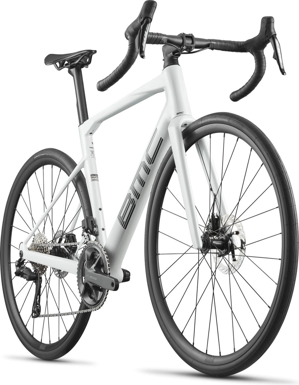 Vélo de Route BMC Roadmachine Two Shimano 105 Di2 12V 700 mm Blanc 2027