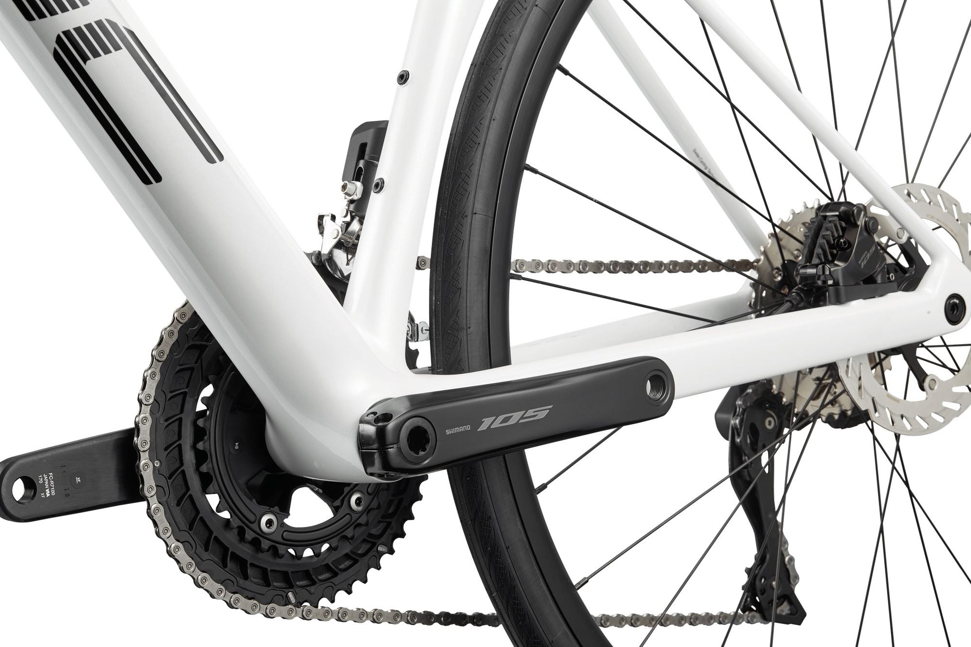 Vélo de Route BMC Roadmachine Two Shimano 105 Di2 12V 700 mm Blanc 2027