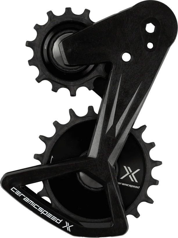 Chape de Dérailleur Ceramicspeed OSPW X Alpha pour Sram XPLR E1 13V Noir