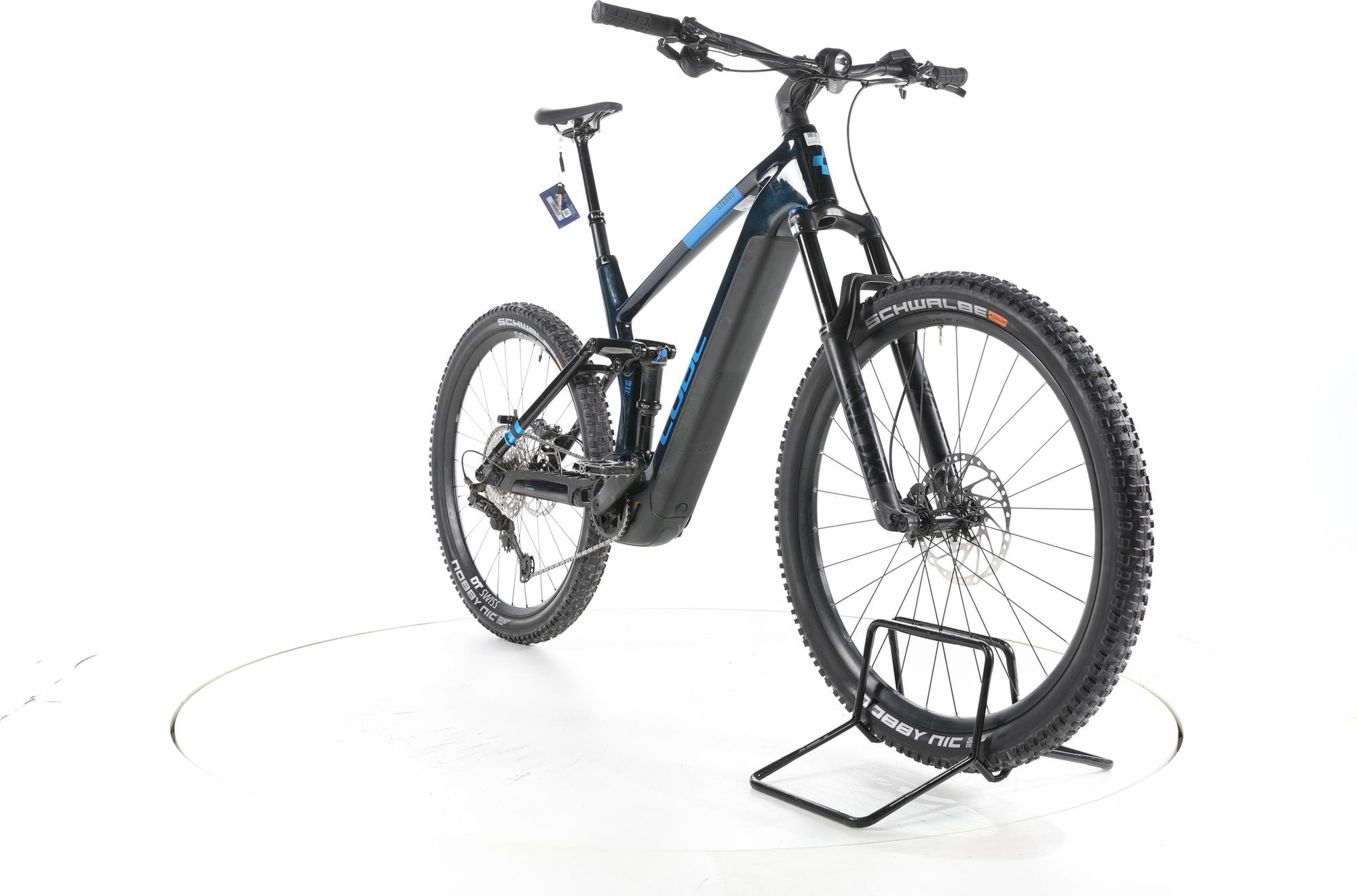 Produit reconditionné - Cube Stereo Hybrid 140 HPC SLX Fully E-Bike Carbon - Très Bon Etat