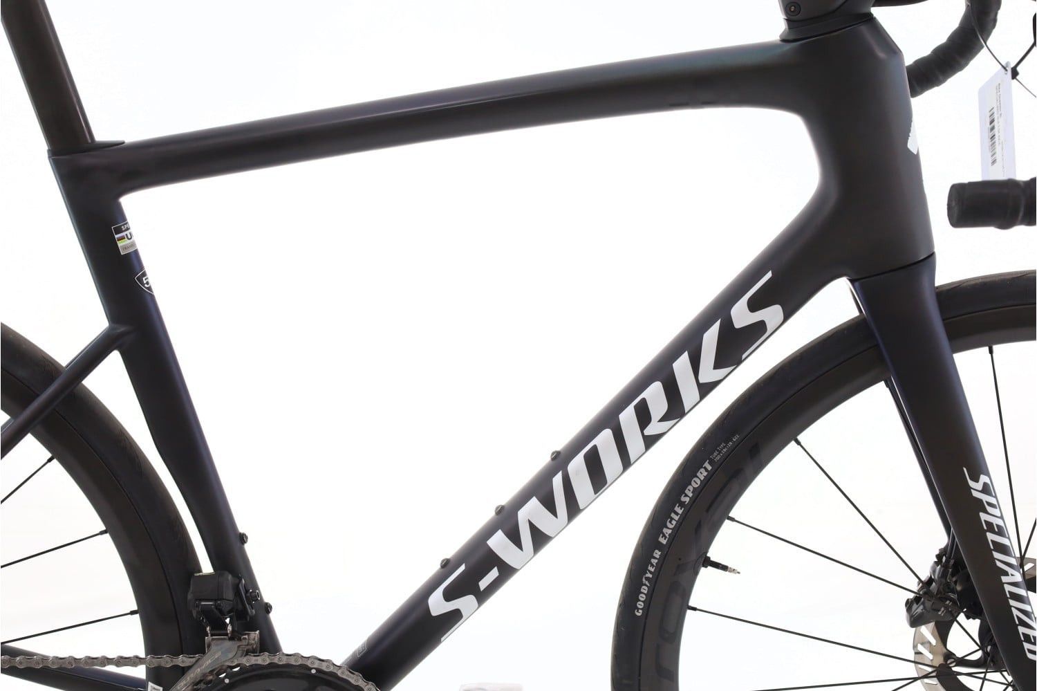 Produit reconditionné · Specialized Tarmac SL8 S-Works Di2 12V · Violet / Vélo de route | Très bon état