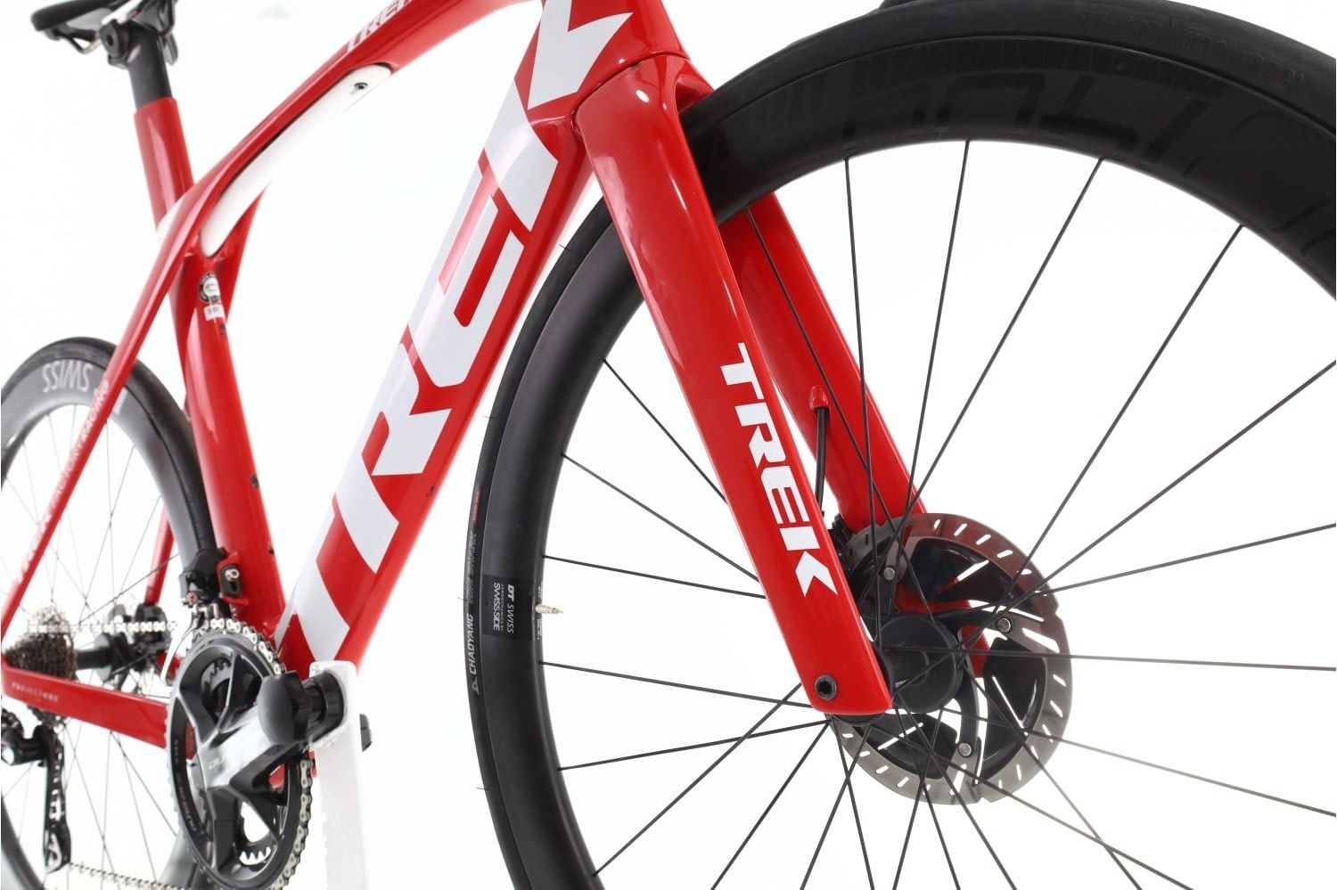 Produit reconditionné · Trek Madone Di2 12V · Rouge / Vélo de route | Très bon état